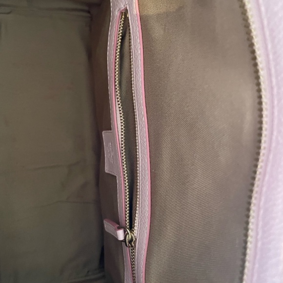 MCM Powder Pink Monogram Aren 9” Drop Handle or Crossbody Bag Authentic - Picture 9 of 12